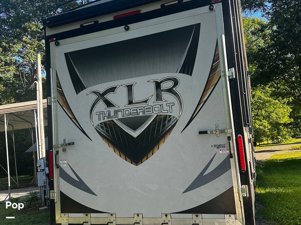 Used 2017 Forest River XLR Thunderbolt Toy Hauler Series 413 AMP available in Columbia, Kentucky