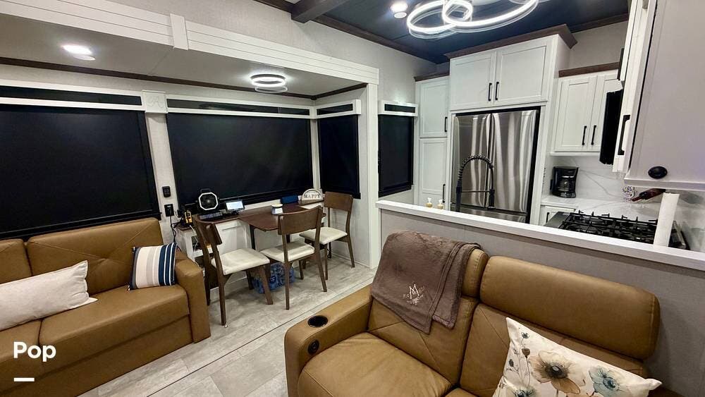 Used 2025 Forest River RiverStone Legacy 39RKFB available in Point Blank, Texas