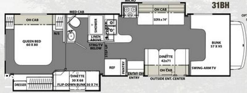 2018 Coachmen Freelander 28BH - Used Class C For Sale by Pop RVs in Bothell, Washington features Slideout, Awning, Generator, Air Conditioning