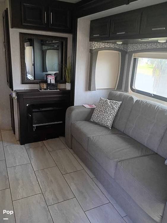 2022 Forest River Berkshire 34B - Used Diesel Pusher For Sale by Pop RVs in Cape Coral, Florida features Slideout