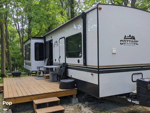 2022 Cedar Creek Cottage 40CRS by Forest River from Pop RVs in Deer River, Minnesota