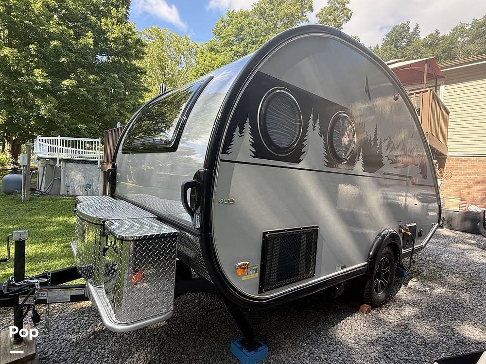 2023 NuCamp 400 Boondock - Used Travel Trailer For Sale by Pop RVs in Pegram, Tennessee features Air Conditioning