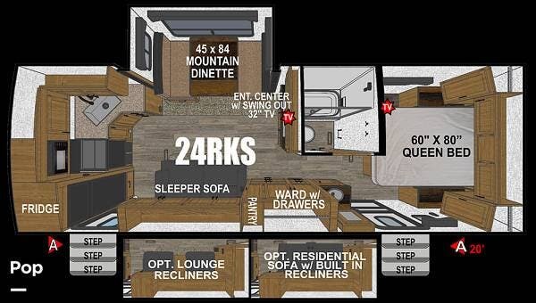 2023 Timber Ridge 24RKS Titanium Series by Outdoors RV from Pop RVs in Sequim, Washington