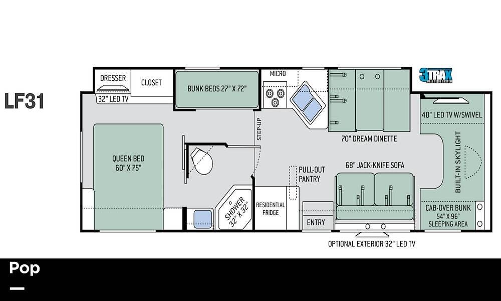 2017 Quantum LF31 by Thor Motor Coach from Pop RVs in Paso Robles, California