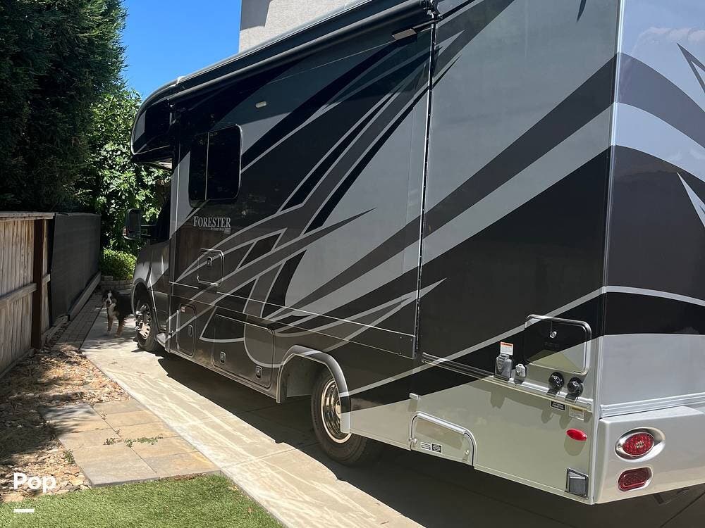 2023 Forest River Forester 2401T MBS - Used Class C For Sale by Pop RVs in Oakdale, California features Slideout, Awning, Leveling Jacks, Air Conditioning, Generator