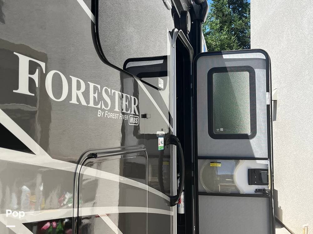 2023 Forest River Forester MBS 2401T - Used Class C For Sale by Pop RVs in Oakdale, California features Air Conditioning, Leveling Jacks, Awning, Slideout, Generator