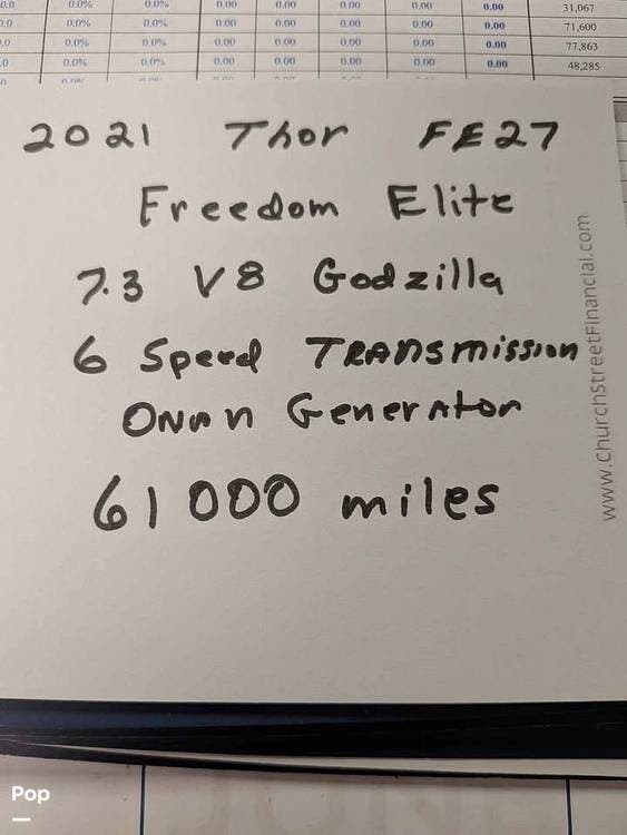 2021 Thor Motor Coach Freedom Elite 27FE - Used Class C For Sale by Pop RVs in Livingston, Texas features Slideout