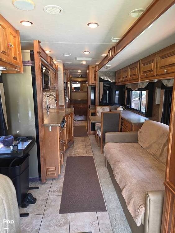 2015 Tiffin Allegro Open Road 34TGA - Used Class A For Sale by Pop RVs in Waterloo, Alabama features Awning, Generator, Leveling Jacks, Air Conditioning, Slideout