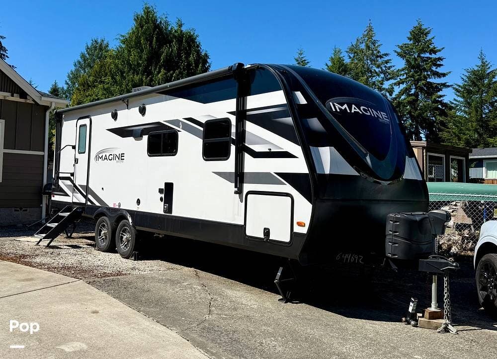 2023 Grand Design Imagine 2600RB - Used Travel Trailer For Sale by Pop RVs in Bonney Lake, Washington features Slideout