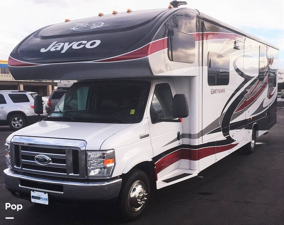 2016 Jayco Greyhawk 31FS - Used Class C For Sale by Pop RVs in Erie, Colorado features Slideout