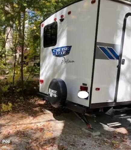 2024 Forest River Cruise Lite Platinum 263BHXL - Used Travel Trailer For Sale by Pop RVs in Windham, Maine features Slideout