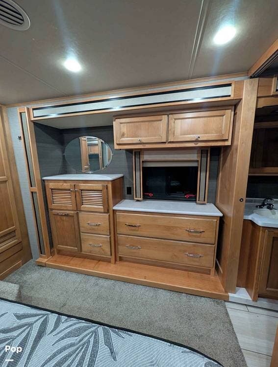2021 Tiffin Allegro Allegro Red 37PA - Used Diesel Pusher For Sale by Pop RVs in Ellsworth, Wisconsin features Slideout