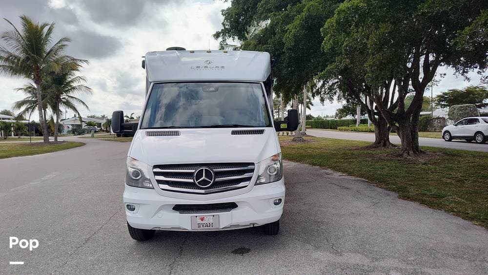 2017 Leisure Travel Unity 24MB - Used Class C For Sale by Pop RVs in Bonita Springs, Florida features Slideout, Generator, Awning, Air Conditioning