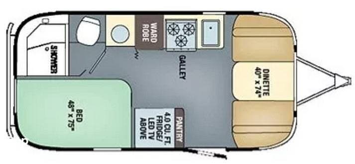 2017 International Serenity 19 by Airstream from Pop RVs in Suntree, Florida