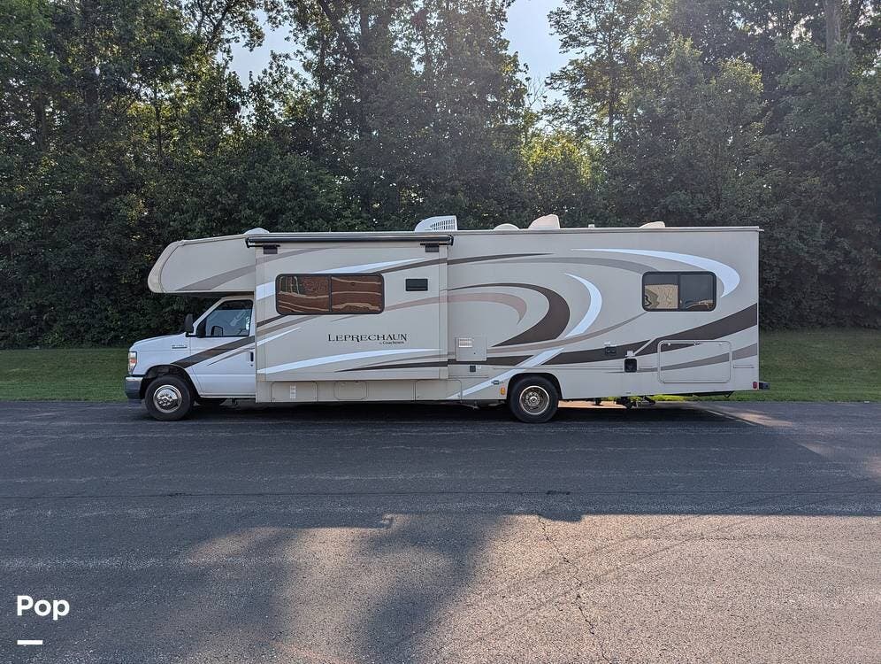 2021 Coachmen Leprechaun M-300 BH Ford E450 - Used Class C For Sale by Pop RVs in Marysville, Ohio features Slideout