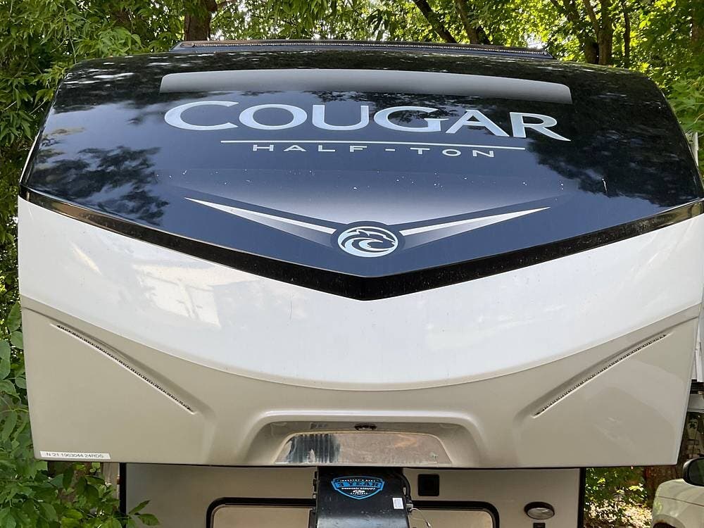 2021 Keystone Cougar 24RDS - Used Fifth Wheel For Sale by Pop RVs in Deerwood, Minnesota features Slideout, Air Conditioning, Awning, Leveling Jacks