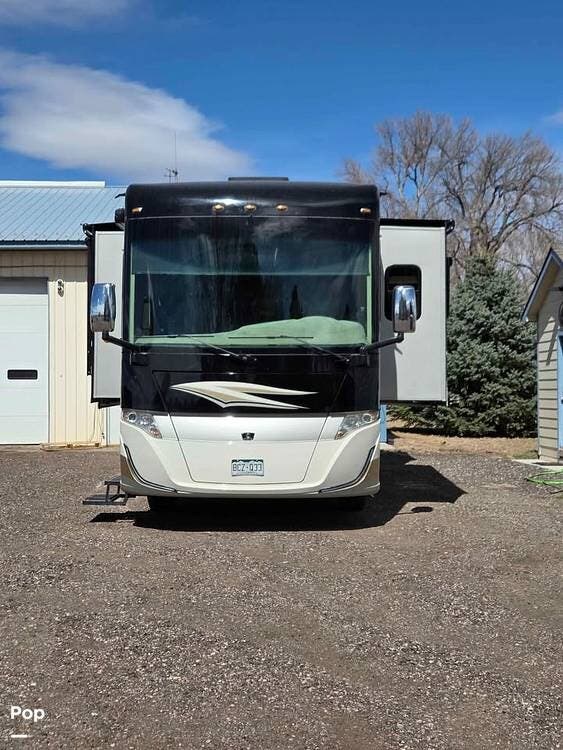 2020 Tiffin Allegro Red 38KA - Used Diesel Pusher For Sale by Pop RVs in Fort Collins, Colorado features Slideout