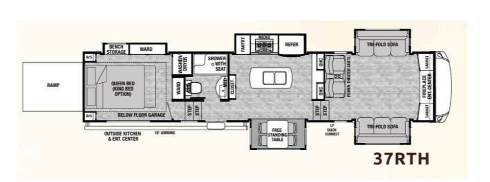 2019 Cedar Creek SILVERBACK EDITION 37 RTH by Forest River from Pop RVs in Berlin, Maryland