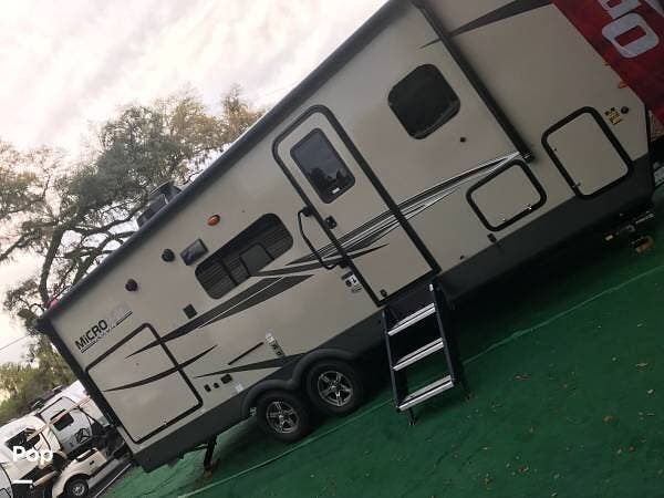 2022 Forest River Micro Lite 25BDS - Used Travel Trailer For Sale by Pop RVs in Tamarac, Florida features Slideout