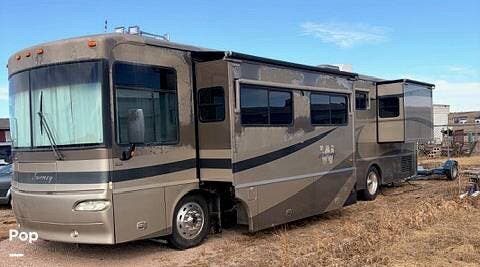 2005 Winnebago Journey 39K - Used Diesel Pusher For Sale by Pop RVs in Box Elder, South Dakota features Slideout, Awning, Air Conditioning, Generator