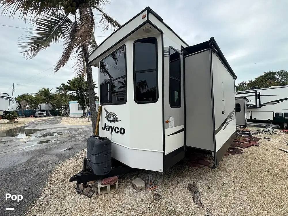 2019 Jayco Jay Flight Bungalow 40LOFT - Used Travel Trailer For Sale by Pop RVs in Tavernier, Florida features Slideout