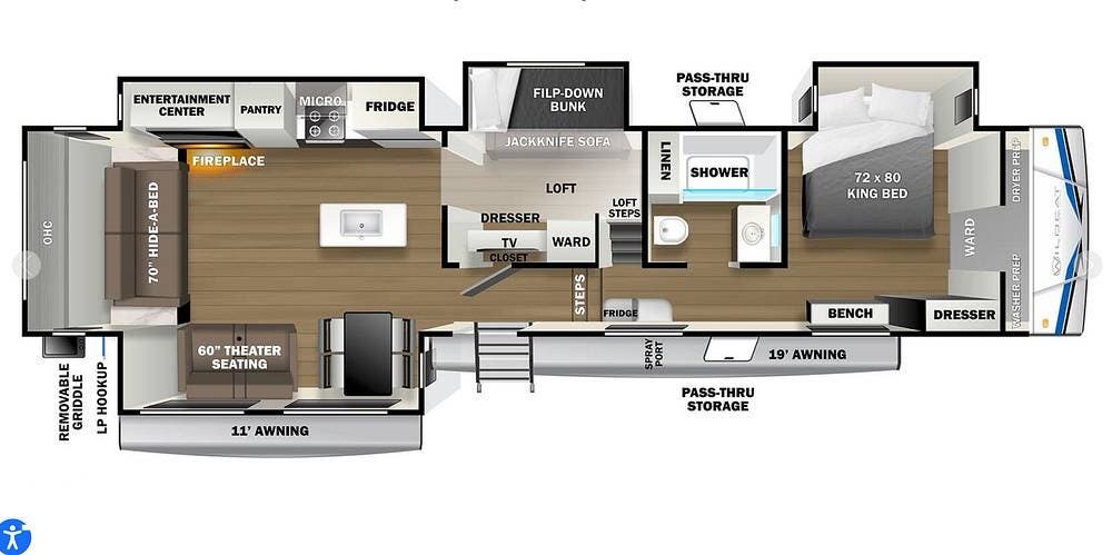 Used 2022 Forest River Wildcat Forest River  369 MBL available in Farmville, North Carolina
