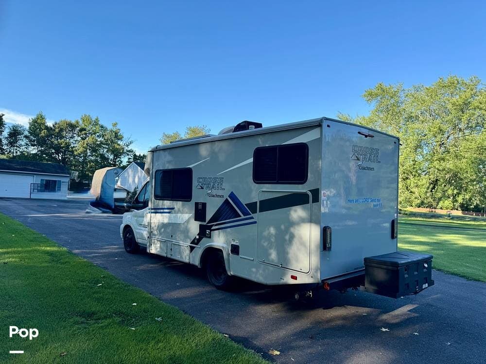 2022 Coachmen Cross Trail 20XG AWD - Used Class C For Sale by Pop RVs in Burlington Township, New Jersey features Awning, Air Conditioning