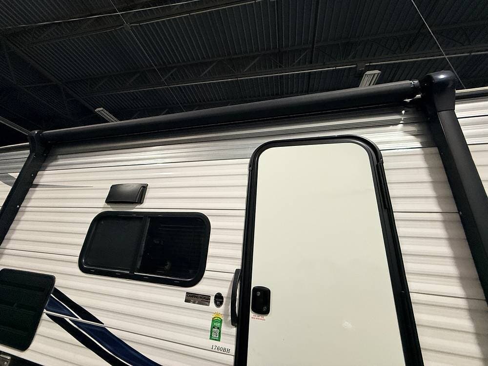 2022 Keystone Springdale 1760BH - Used Travel Trailer For Sale by Pop RVs in Indianapolis, Indiana features Slideout, Leveling Jacks, Awning, Air Conditioning