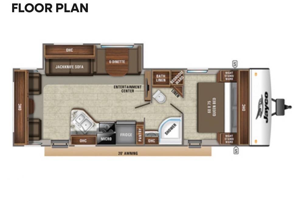 2020 Jayco Jay Feather 27RL - Used Travel Trailer For Sale by Pop RVs in Wetumpka, Alabama features Slideout