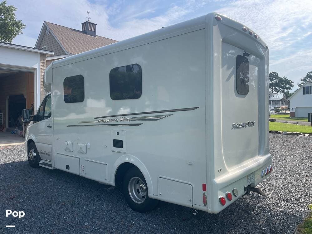 2019 Pleasure-Way Plateau XLMB - Used Class B+ For Sale by Pop RVs in Chincoteague, Virginia features Air Conditioning, Generator, Awning
