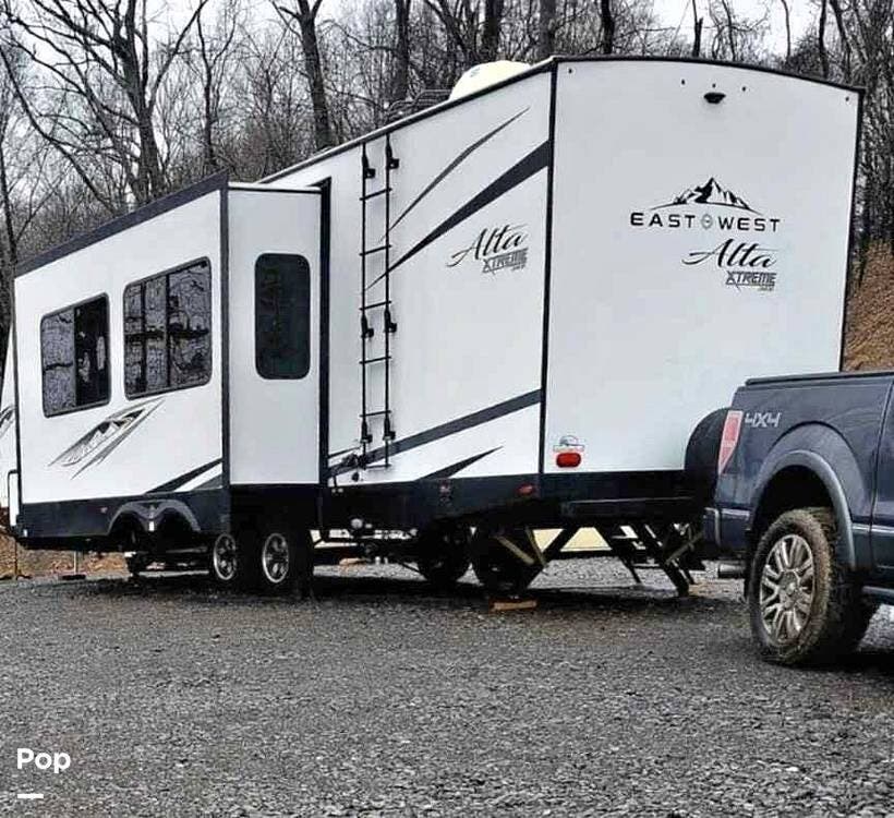 2024 Miscellaneous East To West RV Alta Xtreme 365 3100XKT - Used Travel Trailer For Sale by Pop RVs in Portersville, Pennsylvania features Slideout
