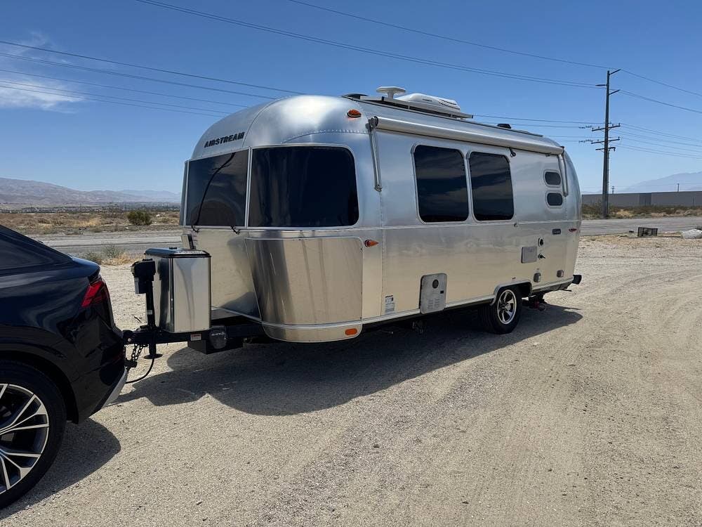2021 Airstream Caravel 20FB - Used Travel Trailer For Sale by Pop RVs in Desert Hot Springs, California features Awning, Leveling Jacks, Air Conditioning