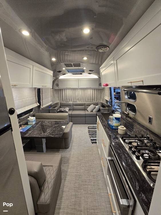 2025 Airstream Classic Airstream  30RB-Queen - Used Travel Trailer For Sale by Pop RVs in Lebanon, Ohio features Air Conditioning