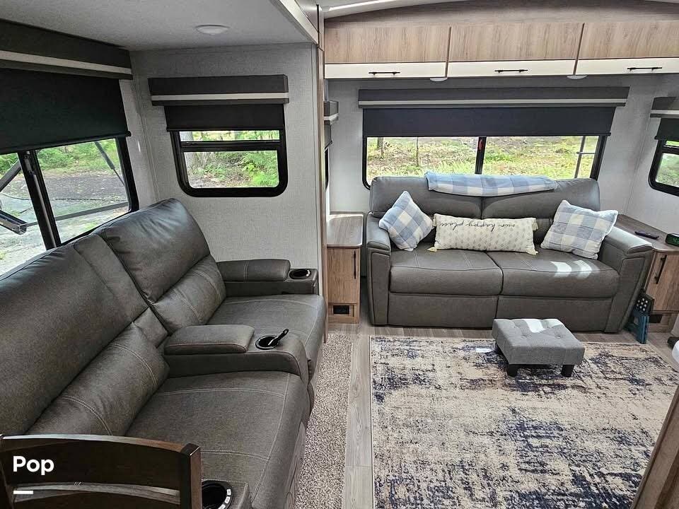 2024 Grand Design Imagine 2970RL - Used Travel Trailer For Sale by Pop RVs in Embden, Maine features Slideout