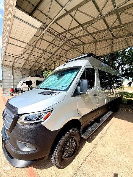 2023 Airstream Interstate 24X E1 - Used Class B For Sale by Pop RVs in Arlington, Texas features Awning, Air Conditioning