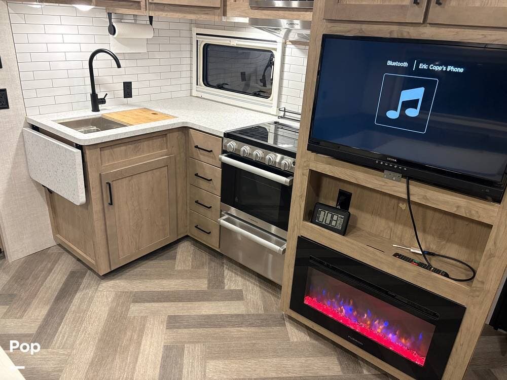 2023 Ember RV Touring Edition 24BH - Used Travel Trailer For Sale by Pop RVs in Angels Camp, California features Slideout
