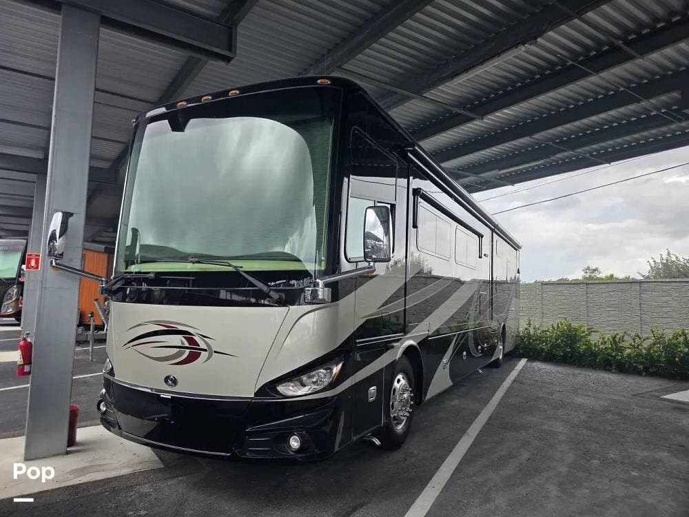 2019 Tiffin Phaeton 40QKH - Used Diesel Pusher For Sale by Pop RVs in Naples, Florida features Slideout