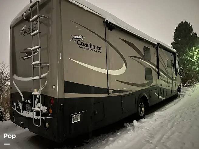 2017 Coachmen Mirada 35BH - Used Class A For Sale by Pop RVs in Springville, Utah features Generator, Slideout, Air Conditioning