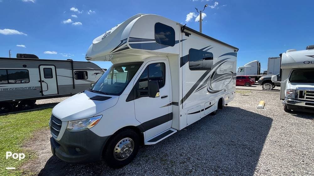2021 Jayco Melbourne 24L - Used Class C For Sale by Pop RVs in Riverview, Florida features Slideout, Awning, Air Conditioning, Generator