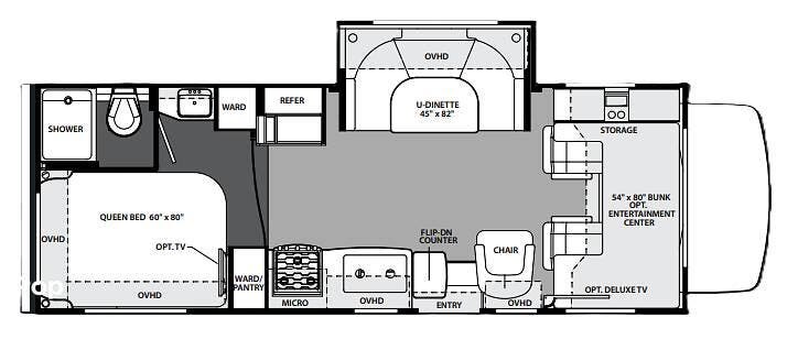 2015 Forest River Forester 2451S - Used Class C For Sale by Pop RVs in Loveland, Colorado features Slideout