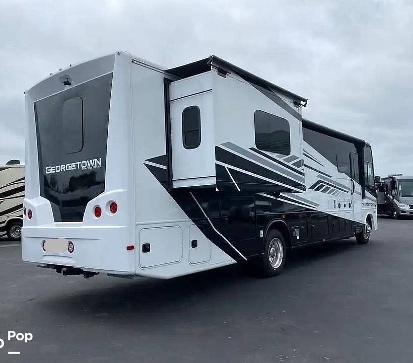 2024 Forest River Georgetown GT5 34M5 - Used Class A For Sale by Pop RVs in Huntington Beach, California features Slideout
