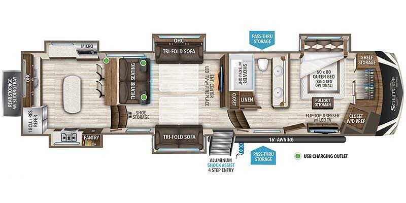 2021 Solitude 390RK by Grand Design from Pop RVs in Lithia, Florida