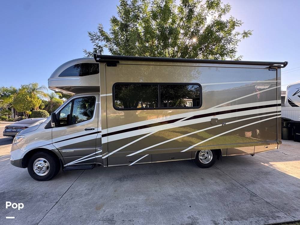 2021 Winnebago Navion 24D - Used Class C For Sale by Pop RVs in Ontario, California features Awning, Slideout, Generator, Air Conditioning, Leveling Jacks
