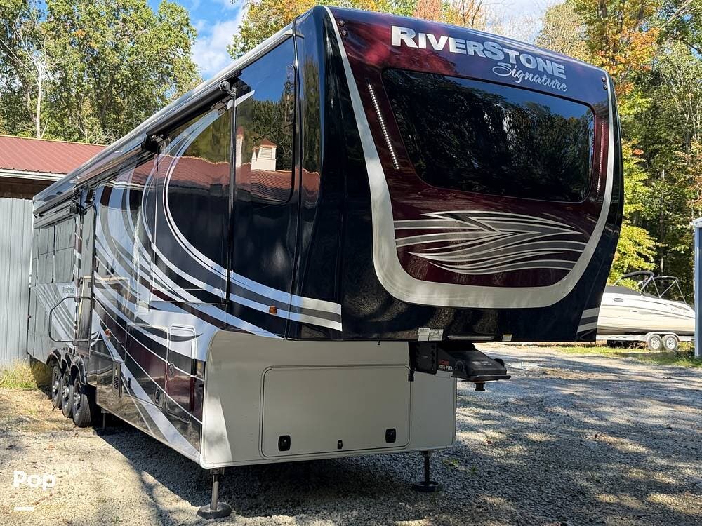 Used 2023 Forest River RiverStone Signature 41RL available in Clay, Michigan