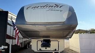 2019 Forest River Cardinal 3250RLX - Used Fifth Wheel For Sale by Pop RVs in Franklin, North Carolina features Slideout, Generator, Leveling Jacks, Awning, Air Conditioning