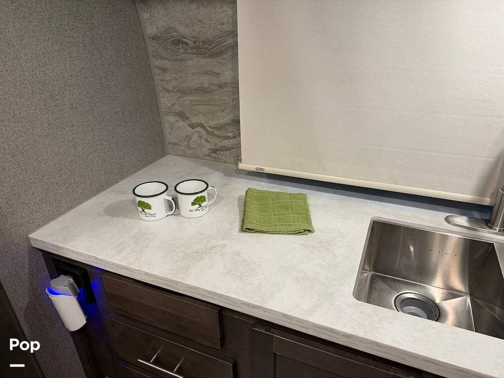 2020 Forest River Rockwood Signature Series M-8335SB - Used Travel Trailer For Sale by Pop RVs in Webster, Florida features Air Conditioning, Slideout, Awning, Leveling Jacks