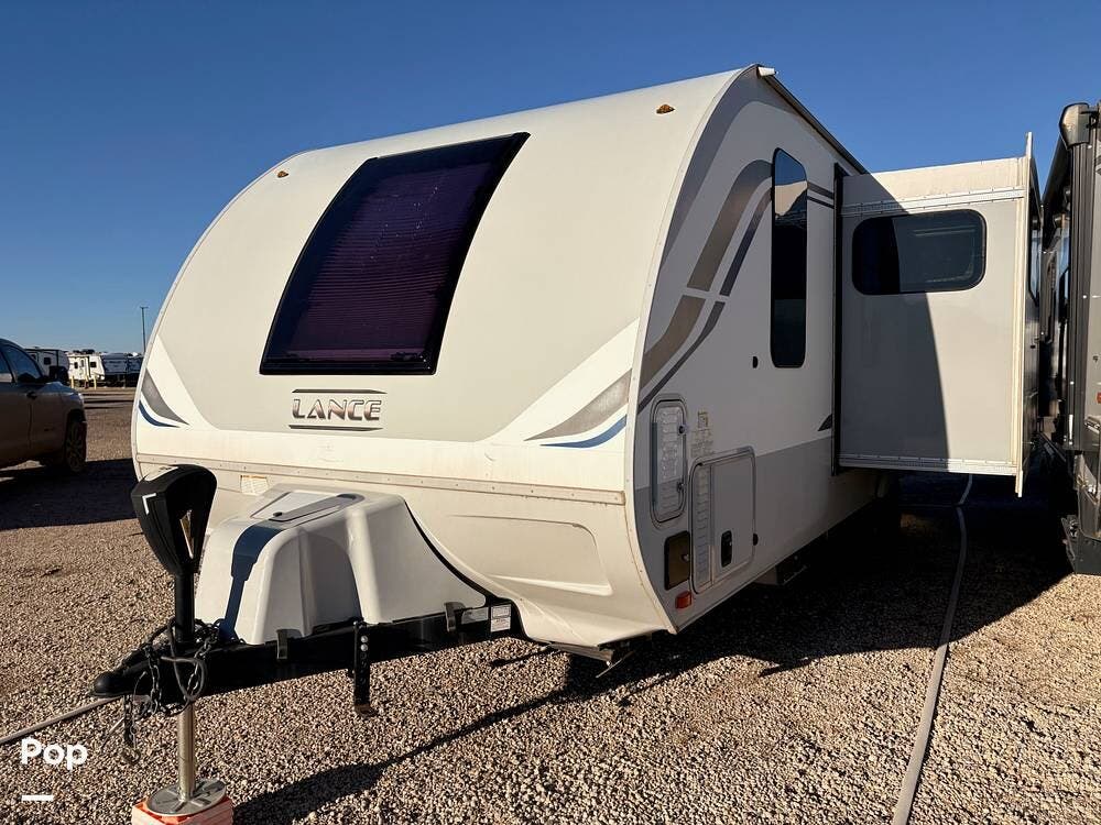 2021 Lance Lance 2185 - Used Travel Trailer For Sale by Pop RVs in Erie, Colorado features Awning, Air Conditioning, Slideout