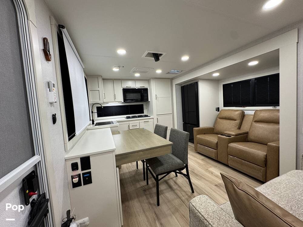 2025 Miscellaneous Brinkley I 275 - Used Travel Trailer For Sale by Pop RVs in Irvine, California features Slideout, Air Conditioning, Awning, Leveling Jacks