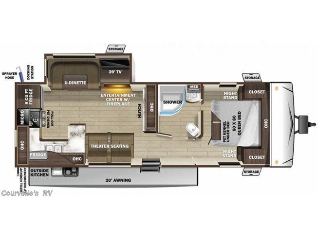 6500ma1 2020 Highland Ridge Open Range Ultra Lite Ut2804rk