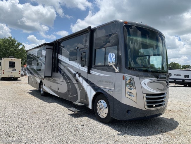 2017 Thor Motor Coach Challenger 37TB - Used Class A For Sale by Courvelle&#39;s RV in Opelousas, Louisiana features Shower, King Size Bed, Surround Sound System, Power Awning, Stove Top Burner